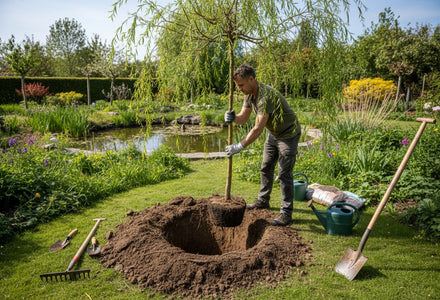 Treurwilg planten