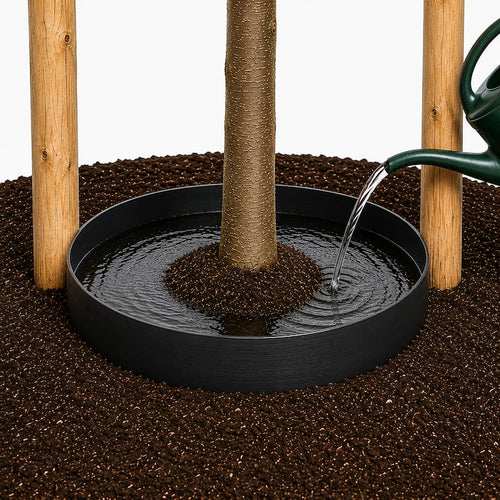 Gietrand voor bomen